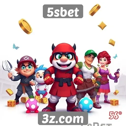 Variedade de jogos disponíveis no 5sbet